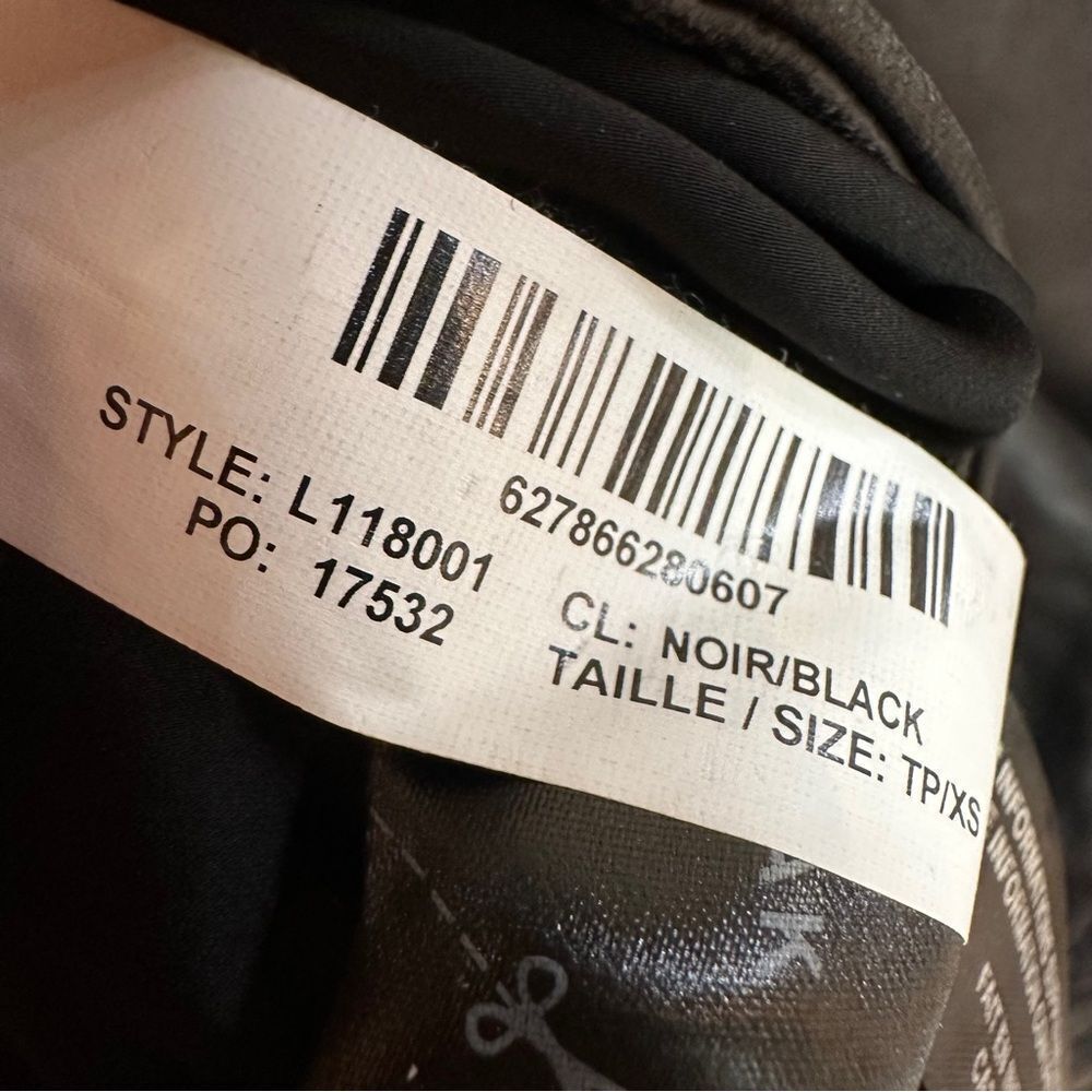 Rudsak | XS | black cropped leather jacket - Picture 8 of 14